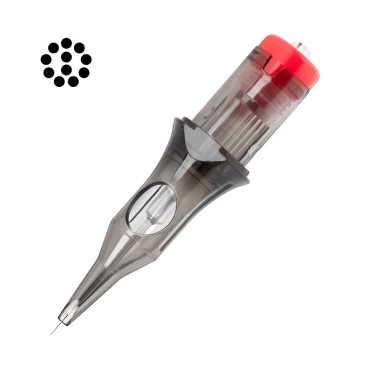 Tattoo Cartridge EL CARTEL V2 0,35 11RL közepes kúpos 10 db — közeli kép