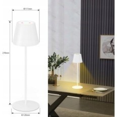 Wireless Malux tabeli lamp 2 tk RGB RGB juhtimisega