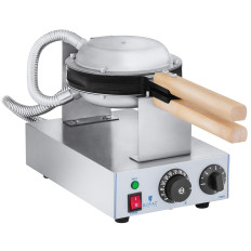 Waffle Machine Bubble Waffle Waffle Knife 1415W Royal Catering Rcwm-1400-aamiainen