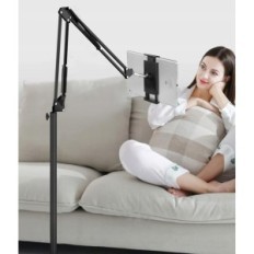 Manija del piso para la tableta Bluusuuk 4.7-12.9 "Negro