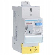 Differential switch Hager 63A 30 has 2 poles Type A Auto / Screw