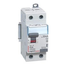 Legrand 411556 DX Switch DX3 2P 63A TYE A 30MA 2 MODULER