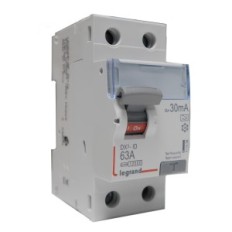 Legrand 411556 DX Switch DX3 2P 63A TYE A 30mA 2 -moduulit