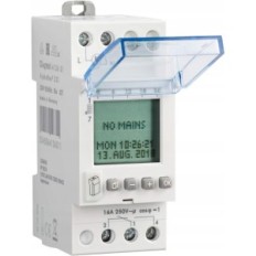 Zegar cyfrowy LEGRAND, AlphaRex D21 412631 na szynę DIN 230V/50Hz