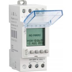 Legrand-Digitaluhr, Alpharex D21 412631 auf DIN 230V / 50Hz-Schiene