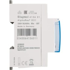 Legrand Digital Clock, Alpharex D21 412631 on DIN 230V / 50Hz rail