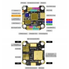 SEEDY BEE V3 F405 FPV Drone FC 30x30 drón 4 "és 5"