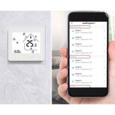 Termostaat Moes Zigbee, traadita põrandate jaoks, 16 a