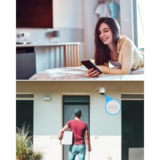 Sicherheitskamera Angran 2k HD 3MP, Wi-Fi mit 4 x 3 MP-Kameras, bis zu 30 m