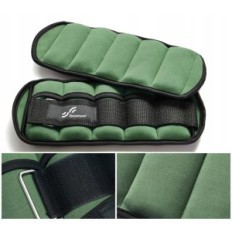 Número ajustable de cubos Sportneer 1 pareja, verde