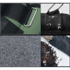 Nastavitelný počet kostek Sportneer 1 pár, zelená