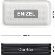 Στρώμα Φουσκωτό Olarhike με ενσωματωμένη αντλία 198 x 101 x 46 cm