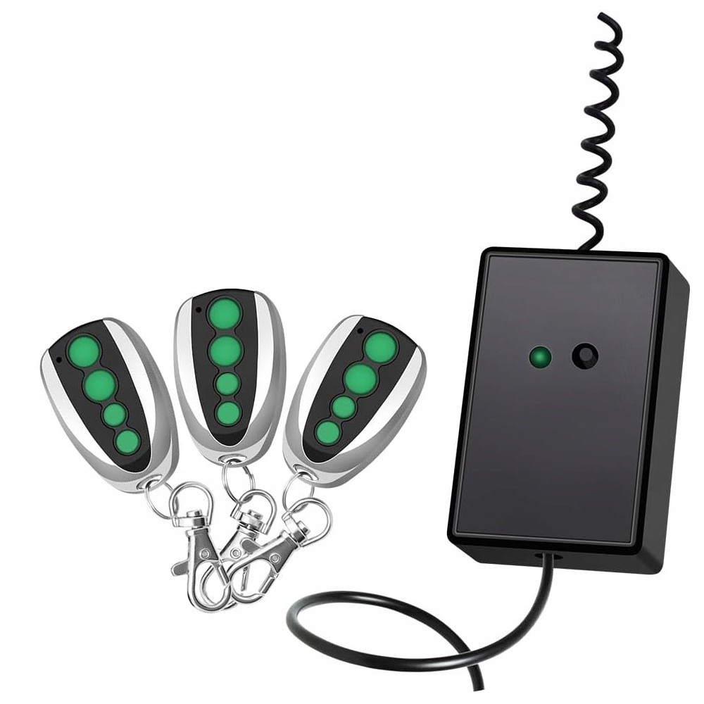 External receiver and remote control ERM12 3 remote control