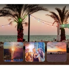 LED-lichtdiivoo, 15m met Bluetooth, IP65-applicatie, waterdicht