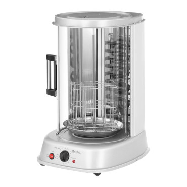 Mini Grill BBQ pre Kebab Gyros Gyros Ryselina Vertical 4in1 1800W Royal Catering Rcgv-1800