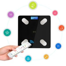 Retoo E032 Gulvvekt med vektanalyse 2xAA til 180 kg