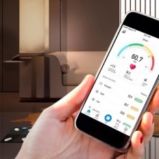 Retoo E032-vloergewicht met gewichtsanalyse 2xaa tot 180 kg