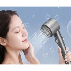 MEKO YM1Y Duschkopf mit 15 Grad Filtration, Grau