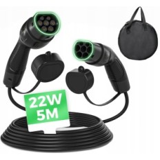 Auto nabíjecí kabel Charco typu 2, 22 kW, 5 m, 32 a s použitým sáčkem