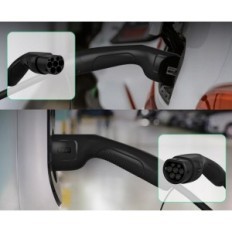 Charge de voiture Charc Type 2, 22 KW, 5 m, 32 A avec un sac utilisé