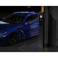 Charge de voiture Charc Type 2, 22 KW, 5 m, 32 A avec un sac utilisé