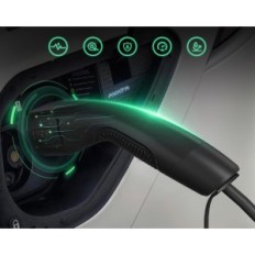 Billaddningskabel Charco Typ 2, 22 kW, 5 m, 32 A med en påse som används