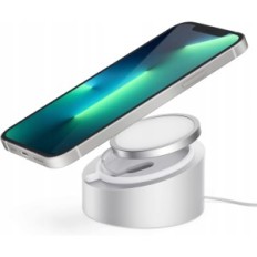 Stoschi Stand Stand no Magsafe para iPhone, Prata