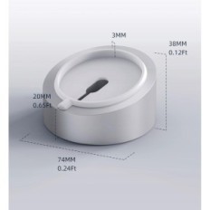 Stoschi Stand står på magsafe för iPhone, silver