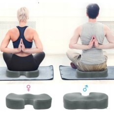 Ortopedisk sittkudde Travel Ease TE-SCB02 45x36cm, grå