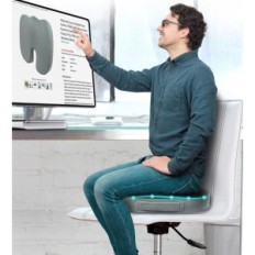 Orthopädische Sitzkissen Reisen Leichtigkeit Te-SCB02 45x36cm, grau