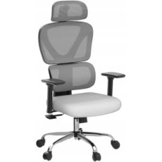 Ergonomisk stoler roterende kontor Kerdom KD-9070 grå