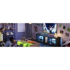 Televízor Stojan Najlepší 55+ Cali 22 RGB režimy Čierny mramor