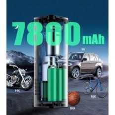 Elektrische bandenpomp Homat Venom 150 PSI 17800 MAH met LED-licht