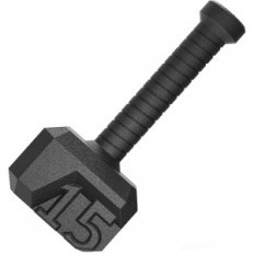 Kettlebell törzs WOD 7kg, öntöttvas, fekete