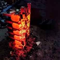 Kettlebell törzs WOD 7kg, öntöttvas, fekete