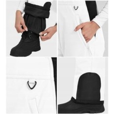 Vinterbukser til kvinner Ohuhu Y90-80200-80 Størrelse M Thermoactive White