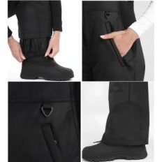 Women's Winter Pants Ohuhu Y90-80201-09 Maat XL ThermoActive Black