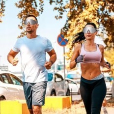 Jundingyun urheilu lasit 5 irrotettava linssi, 100% UV