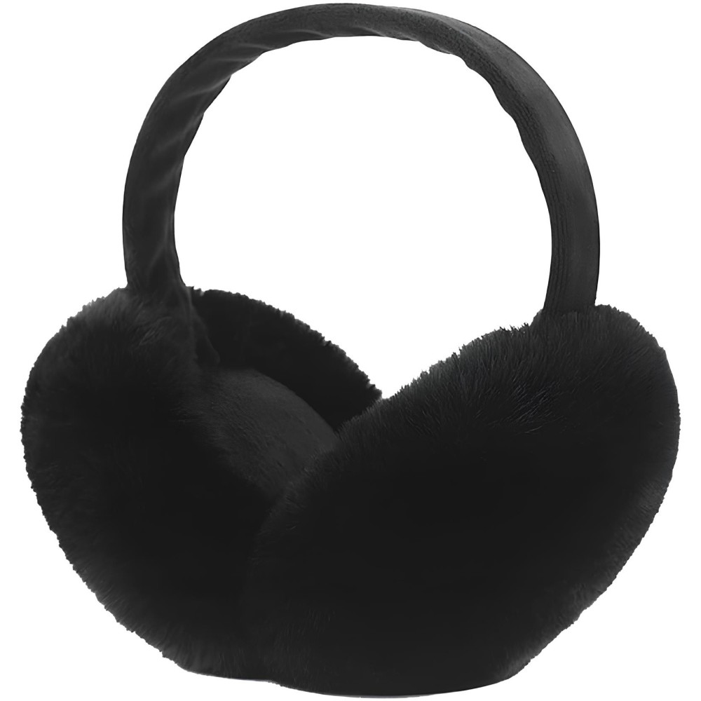 Winter warmers for ears WiirroiP YLP0033B, black, one size