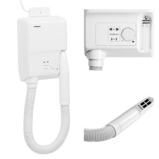Στεγνωτήρας μαλλιών λεκάνη Biała τοίχο 700W Physa Ultime