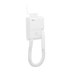 Sèche-cheveux de piscine hôtelier mural blanc 700W Physa Ultime