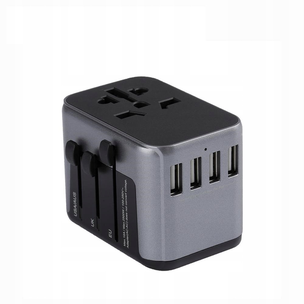 Tessan adapter adapter World adapter utičnica 633f crna