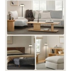 Lâmpada de chão Henzin FL05 para sala de estar e quarto, RGB, preto 550 lm