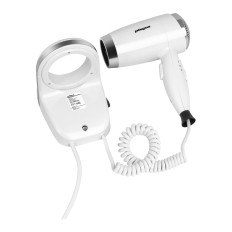Sèche-cheveux de piscine d'hôtel mural blanc 1600W Physa PILIH