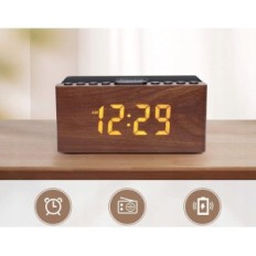 Sveglia radio digitale da ANJank Wireless Loading, 10 nella porta USB