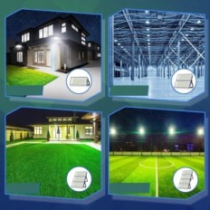 Tasinuo Outdoor 200W, LED diody IP67 s rotací 180 ° 2ks