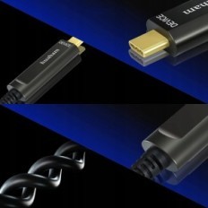 Cabo USB C de Fibra Ótica Huaaham para USB C USB 3.1, 10 GB / s, até 50 pés 10m 10m