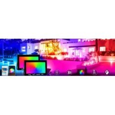 LED projector T-SUNUS TS-F42100-RGBCW, RGB, WiFi, IP66, 100W, 2 pcs.