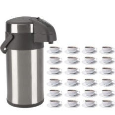 Thermos Olerd 4.0 L ανοξείδωτο χάλυβα από άντληση, για 24 ασημένια κύπελλα