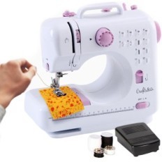 Crafts & Co Ki2342 sewing machine for beginners, LED lighting